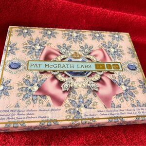 Pat McGrath Pink Eyeshadow Palette with Blue & Gold Accents